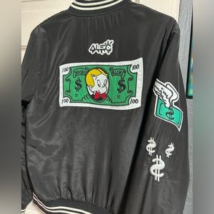 Richie Rich Money Jacket. Forever 21 Collection. Size Medium. Good condition